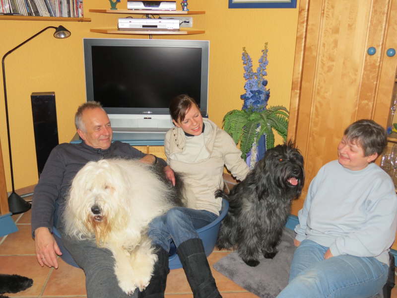 Besuch beim Papa